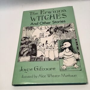 Erwinna Witches and Other Stories 1st Edition 1989 Joyce Gilmore Halloween HC DJ